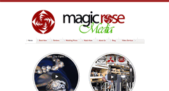 Desktop Screenshot of magicrosemedia.com